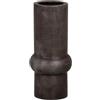 BigBuy Home Vaso grigio alluminio 15 x 15 x 33,5 cm