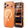 TAURI Cover per iPhone 17 Pro con Pellicola in Vetro Temperato,Protezione Completa della Fotocamera,[Compatibile con MagSafe] Magnetica Custodia per Sottile Anticaduta - Trasparente