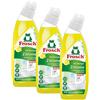 Frosch Detergente per WC, limone, 0,75 l (Confezione da 3)
