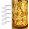 Zerodis Mini Luci a LED per Casa delle Bambole, 5 Pezzi di Luce Bianca Calda Romantica per Bambini Fai da Te Finta di Giocare a Giocattolo per la Decorazione della Casa delle Bambole