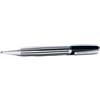 Ted Lapidus Penne marca modello Stylo á bille Chrome/Noir