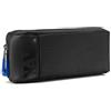 NAVA DESIGN - Astuccio Portapenne con Chiusura a Zip, Colore Nero/Blu Cobalto - Dimensioni 8 x 21 x 5 cm
