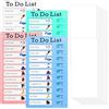 Jukibole To Do List Bambini - 4 Pezzi Routine Bambini Giornaliera con 20 Schede Riutilizzabili, To Do List Planner per Routine Bambini Giornaliera, Organizzazione e Apprendimento