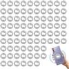 AOUZOVLI 80 PCS NFC Tag Sticker,NFC-Ntag213 Riscrivibili Nfc Chip Tag Programmabili 144 Byte Memoria,Adesivi Nfc-Per Tutti I Telefoni E Dispositivi Abilitati-Nfc