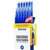 LIEBKAMP - Mina di ricambio blu 0,7 mm per Pilot Frixion [12 pezzi] 50% in più di inchiostro rispetto al normale commercio; penna roller cancellabile | Pilot Frixion mina di ricambio blu 0,7