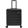 Cabin Max Anode Valigia 56x45x25 cm, Bagaglio a Mano Compatibile con Easyjet, British Airways, Jet2 - Trolley Cabina Ideale per Viaggi (Nero)
