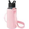 Simple Modern Summit Collection - Borsa portabottiglie con tracolla regolabile, per passeggiate, escursioni e viaggi, colore: rosa cipria