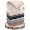 yanopurna Coperta in cashmere - Coperta per divano intrecciata a mano in 100% lana di cashmere - 135 x 270 cm Coperta morbida e accogliente per divano e sedia - Prodotta in Nepal