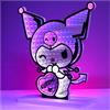 Get Trend Kuromi Sanrio 3D Luce LED, Kawaii Specchio Infinito USB Collegare Lampada Anime, Decorazione Della Stanza e Casa, Regali per Lei (Multi Kuromi)