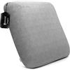 SNUGL Cuscino da Divano 50×50 cm - Con Fodera Inclusa - Velluto con Memory Foam - Fodera Ipoallergenica e Lavabile (Grande Grigio Nuvola - 1 Cuscino)