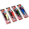 JATSUI Kit Totanare Tataki Full Color Jatsui - Set 4 pezzi multicolor | Esche verticali per Calamari e Totani | Ideali per Pesca Tataki e Eging da Barca (Giallo - Rosso - Verde - Blu)
