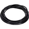 QUARKZMAN 2mm x 4mm 5m Silicone Tubo, Tubo flessibile in silicone, Tubo Silicone Flessibile per Industriale ed Elettronica Attrezzatura e Acqua Tubi, Nero