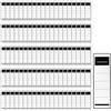 YSJCHEBS 100 Fogli Di Etichette Adesive Per Cartelle, Forniture Per Studio E Ufficio, Adesivi Per Indice, Accessori Per Cartelle