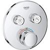 GROHE MISCELATORE GROHE GROHTHERM SMARTCONTROL TONDO TERMOSTATICO A 2 VIE