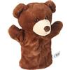 Heunec 393875 - Bambola giocattolo a forma di orso, colore: Marrone