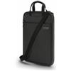 Kensington Custodia/Borsa Protettiva Verticale per Laptop con Schermo da 12, con Cerniera e Tracolla Rimovibile e Regolabile, Idrorepellente ed Ecosostenibile (K60102WW)