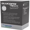 Strisce misurazione glicemia glucofix tech sensor 50 pezzi - A.MENARINI - 938766781