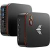 NiPoGi Gust G1 Mini PC W-11 PRO ΑD Ryzen 9 8945HS (Max 5.2 GHz, 8C/16T) 32 GB (16 + 16 GB) DDR5 5600 MHz/1TB M.2 NVMe SSD, Desktop PC DP2.0 + HDMI 2.0 + USB4 Type-C 4K Triple Display/WiFi 6/BT 5.2