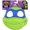 TEENAGE MUTANT NINJA Giochi Preziosi - Maschera Leonardo Tartarughe Ninja Caos Mutante, Maschera Carnevale Leonardo Con Elastico Per diventare la tua Tartaruga Preferita, Costume da Ninja, Per Bambini A Partire Da 4 Anni