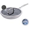 ZWILLING Peak Padella con coperchio - 26 cm, 18/10 acciaio inossidabile, Ceraforce HyCoat