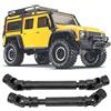 FILFEEL Albero Di Trasmissione Cvd Rc Albero Di Trasmissione A Scanalature Multiple,Accessorio Rc Albero Di Trasmissione A Scanalature Multiple Durevole,acciaio Leggero Per Auto Traxxas Trx4 Defender Rc