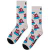 Happy Socks Bad Pig Sock Grey