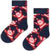 Happy Socks Kids Santa Sock Navy