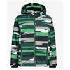 Cmp Kid Jacket Snaps Hood Giacca Sci Fantasia Verde Junior Bimbo