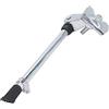 Entatial Cavalletto Bici, Lega di Alluminio + Gomma Regolabile Cavalletto Centrale Bici Cavalletto per Bicicletta per Mountain Bike, City Bike, Bici da Bambino da 24 a 27Pollici (d'Argento)