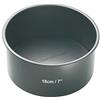 Master Class MasterClass Cake Tin with Loose Base, Non Stick, Robust 1 mm Carbon Steel, PFOA Free, 18cm (7), Grey