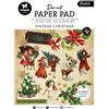 Blocco di cartoncini Vintage Christmas Die Cut A5