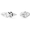 SWAROVSKI ORECCHINI A LOBO LUCENT, PAVE , SPIKE BIANCO
