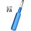 CHICIRIS Coltello per levigare il pavimento, utensili per la saldatura del pavimento in vinile Coltello per smussare la plastica in PVC Forniture industriali per l'edilizia con tre lame