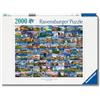 Ravensburger - Puzzle 2000 Pezzi Pisa E I Monti Pisani | Puzzle 2000 Pezzi | Rompicapo Adulti E Bambini Dai 14 Anni In Su | Regalo Per Bambini E Adulti | Misure 98x75cm | Tecnologia Soft-click