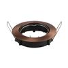 VTAC V-Tac VT-779B Portafaretto da Incasso TONDO Orientabile Bronzo - SKU 8580
