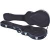 GEWA Custodia per chitarra GEWA modello SG Flat Top Economy - nucleo in legno - coperchio piatto - rivestimento in similpelle nero opaco - serrature cromate - scomparto per accessori