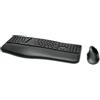 Kensington Pro Fit Ergo tastiera Mouse incluso Universale RF senza fili + Bluetooth QWERTY Inglese UK Nero - K75406IT