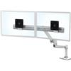 Ergotron LX Series Desk Dual Direct Arm 63,5 cm (25") Scrivania Bianco [45-489-216]