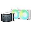 TRYX Dissipatore a Liquido TRYX PANORAMA SE ARGB 240 - 240mm, Display AMOLED 3D ruotabile, Bianco
