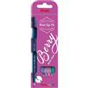 Pentel - Pennarello con punta simile a pennello "Brush Sign Pen", SES15C-12 4 Blu notte, viola blu, rosa, turchese