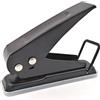 Alevar Perforatore 1 Foro, Formato 2,5x9,5x7 cm, colore NERO