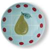 Bitossi Home Quadri Coppetta azzurro decoro pera bordo pois rossi Bitossi Home