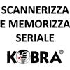 KOBRA Optional Scannerizza e Memorizza Seriale / Data / Ora in un Software Dedicato per KOBRA HDD