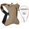 USWE Outlander Moto - Zaino idrico per corsa, escursionismo, con sacca d'acqua, per uomini e donne, zaino per attrezzatura e attrezzatura per ciclismo, MTB (giallo pazzo, 9L)