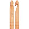 KnitPro Basix Birch: Crochet Hooks: Single Ended: 20cm x 35.00mm, Birchwood, Multi-Colour, 35mm