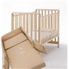 Azzurra Glam Culla Lettino Naturale 9 in 1 Tessile Avana di Azzurra Design