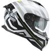 Cgm Casco Moto Integrale Cgm 363 SHOT Sport Bianco Giallo