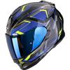 Scorpion Casco Moto Integrale Scorpion EXO-491 ZUMO Nero Blu Giallo n