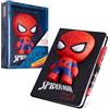 Marvel Spiderman Set Cancelleria con Agenda A5 e Penna, Quaderno Spiderman 3D Gadget Originale