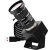 SVPRO Fotocamera USB da 12 MP con teleobiettivo da 5-50 mm, zoom ottico 10x, webcam manuale 1080p 120 fps ad alta velocità UVC macro per PC/Mac/Linux/Android (obiettivo variabile professionale da 12